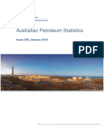 Australian Petroleum Statistics: Issue 258, January 2018