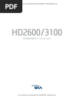 Hyundai Hd2600 Hd3100 Turningcenter