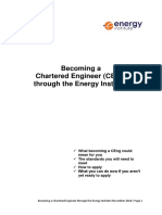 Becoming A Chartered Engineer Through The Energy Institute Final - November 2018