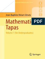 (Springer Undergraduate Mathematics Series) Hiriart-Urruty, Jean-Baptiste - Mathematical Tapas. Vol.1 (For Undergraduates) - Springer (2016)