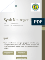 PPT Referat Syok Neurogenik Fandani R.