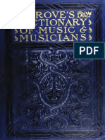 Dictionary of Music and Musicians by Grove, George (I)