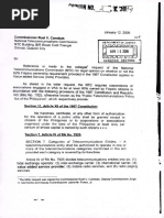 NTC Opinion No. 2 Series 2009 1.12.09