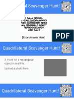 Quadrilateral Scavenger Hunt