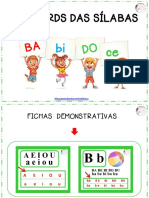 Mini Cards Alfabeto e Famílias Silábicas