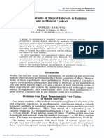 Rakowski (1990) Intonation Variants of Musical Intervals