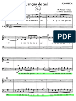 Canção Do Sul - Partitura