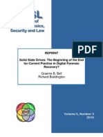 Solid State Drives: The Beginning of The End For Current Practice in Digital Forensic Recovery?