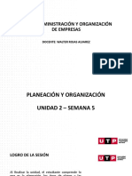 Planeación y Organización