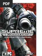 Download Supreme Commander manual by anon-75657 SN5010 doc pdf