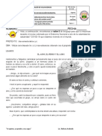 Taller # 3grado Cuarto Lenguaje I PERIODO