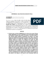 Formato de Tutela tarea