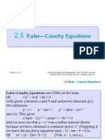 5 Persamaan Cauchy - Euler