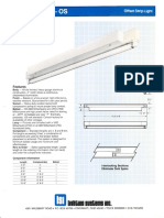 LSI Oasis Series Fluorescent Spec Sheet 1987