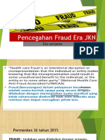 Pencegahan Fraud Era JKN