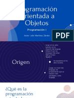 Programación Orientada A Objetos - Und1