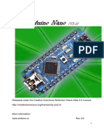 Arduino Nano: User Manual