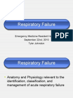 Respiratory Failure September 22nd, 2010