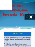 Model Pembelajaran Berasaskan Masalah