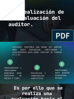 7.5 Realización de La Evaluación Del Auditor