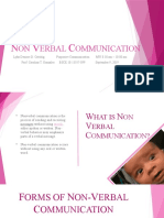 NVC-7 forms of non-verbal communication