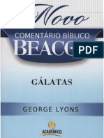 Novo Comentario Biblico Beacon - Gálatas