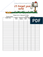 Attendance Changes Log