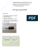 RPM Light Display PX-20: Guang Her Cheng Electronics Industrial Co., LTD