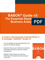 BABOK v3 - The Essential Standard For Business Analysis