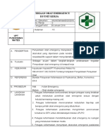 8.2.6.1. SOP (II) Penyediaan obat obat emergency di unit kerja