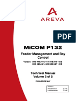 MiCOM P132. Feeder Management and Bay Control. Technical Manual Volume 2 of 2. Version - 416 - 417 - 418 - 421 - 425 - 426