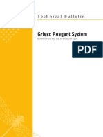 Griess Reagent System: Technical Bulletin