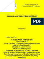 Teoría de Campos Electromagnéticos-UTP-2017