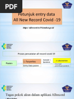 Juknis Allrecord Antigen - Versi 20 Juli 2021 | PDF