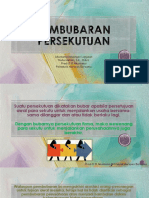 PEMBUBARAN PERSEKUTUAN - Bagian 1