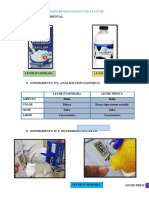 PARTE EXPERIMENTAL de La Leche Bromato