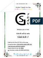 Full Giải Chi Tiết 15 Đề GT1