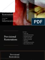 Provisional Restorations