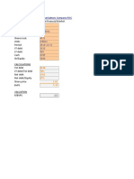 DU Valuation and Balance Sheet