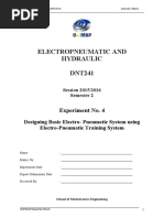 Electropneumatic and Hydraulic DNT241: Experiment No. 4