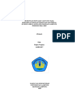 Hubungan Penyakit Jantung Pada Kehamilan Dengan Kematian Maternal Di Rsud Abdul Moeloek Bandar Lampung PERIODE 2016 2019