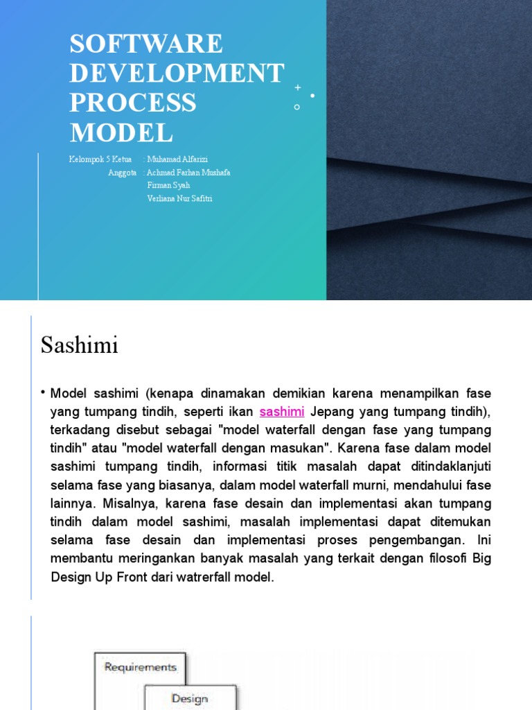 SDLC Sashimi Model | PDF