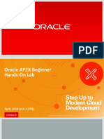 Oracle APEX REST Hands-On Lab 19.1