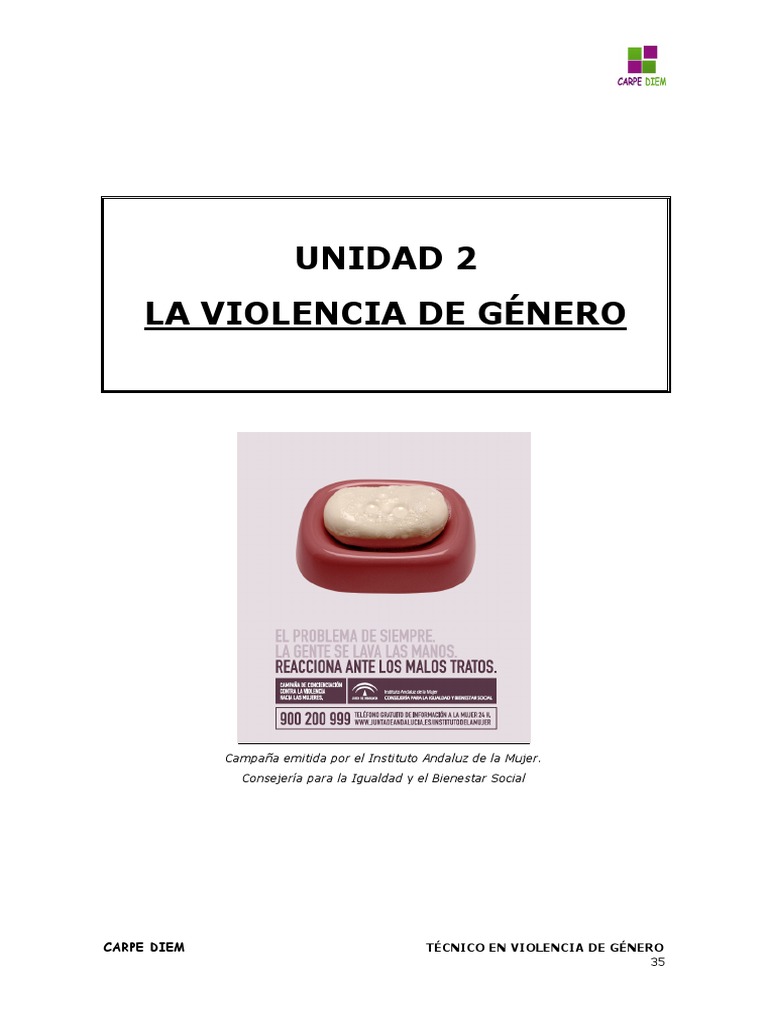 La Violencia de Genero | PDF | La violencia contra las mujeres ...