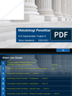 01 - A - Bahan Pertemuan Metode Penelitian