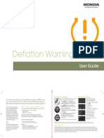 Deflation Warning System User Guide