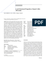 Chemical, Functional, and Structural Properties of Spent Coffee Grounds and Coffee Silverskin