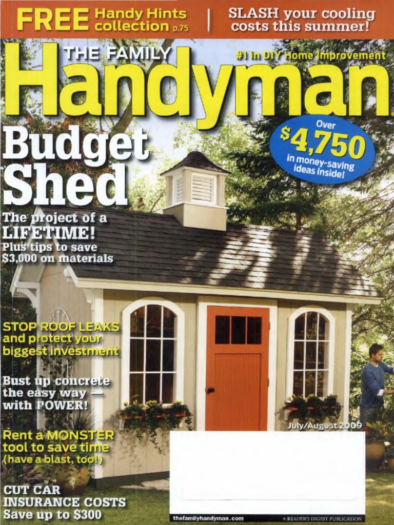 2009 07 Family Handyman Aspirin Bleeding - 