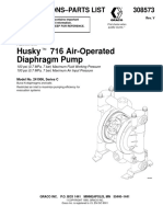 Husky 716 Air-Operated Diaphragm Pump: 308573 Instructions-Parts List