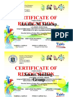 Certificate Unit 4 Inset 2019